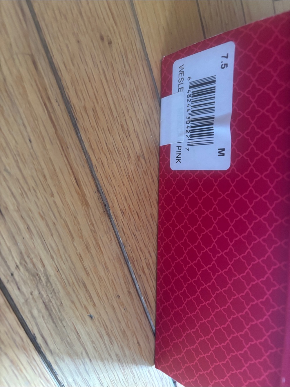 Kelly & Katie Hot Pink Woven Bow Espadrille Wedge Sandals - Picture 2 of 5